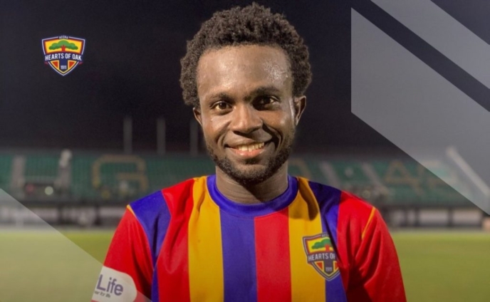 GPL: Hearts of Oak’s Hussein Mohammed handed three match ban for attempting to slap referee