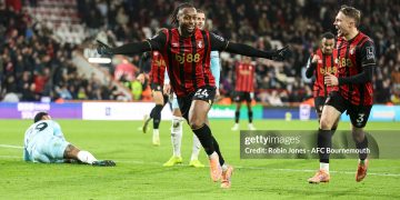 Antoine Semenyo on target as Bournemouth settle for point against Burnley